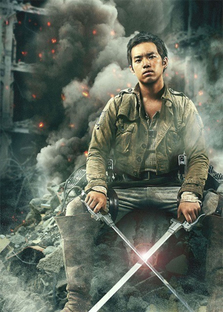 Illustration for article titled Here's TheĀ Attack On Titan Movie's Cast, In Costume